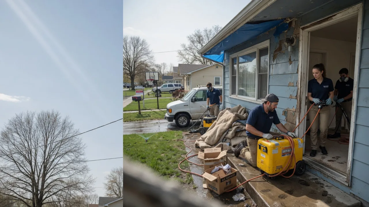 Basement Flood Cleanup in Mountain View, OK near me
